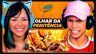 WLO - Olhar da Penitência [ Marvel / Motoqueiro Fantasma ] Prod. WB | [React em Casal] 🔥