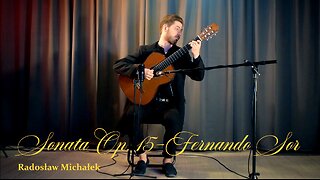 Sonata in C Major, Op. 15 - Fernando Sor. Gitara klasyczna Studio NEMO