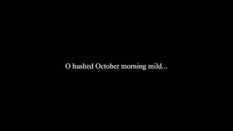 October Goes Where the Wind Blows... | Vlog