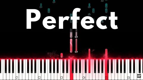 Ed Sheeran Perfect Piano Tutorial