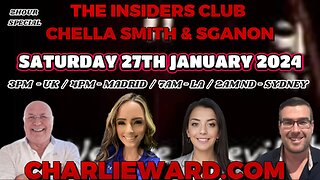 JOIN CHARLIE WARD'S INSIDERS CLUB WITH CHELLA SMITH & SGANON 27TH JANUARY 2024