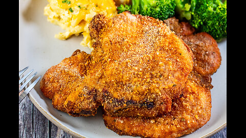 Homemade Breaded Shake and Bake Pork Chops Dinner Recipe Is Better Than Any Store-Bought Mix