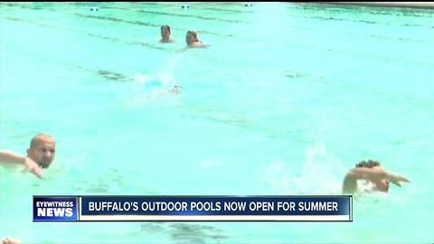 Buffalo's outdoor pools are open for season