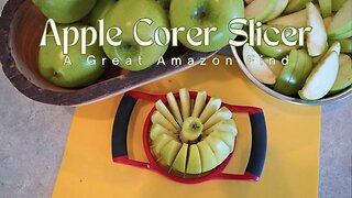 The New & Improved Apple Slicer Corer; Large 16 Slice from NEWNESS