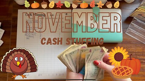 November 14 Cash Stuffing #bcl