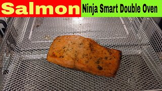 Air Fried Salmon, from Frozen - Ninja Smart Double Oven Recipe
