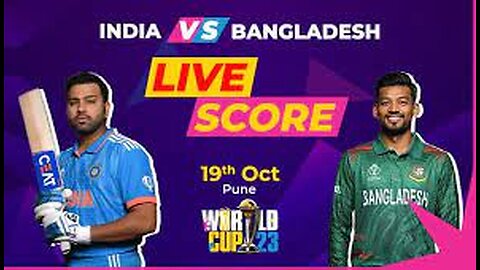 India vs Bangladesh world cup match highlights 2023