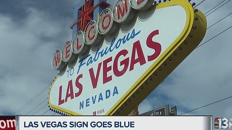 Welcome sign turns blue for local police