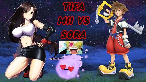 Tifa Mii vs Sora Super Smash Bros. Ultimate Friendly's #2 300HP 3 Stock!!!