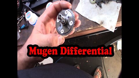 Mugen MBX Differential Service out of balance spur gear repair NON concentric MBX5 MBX6 MBX7 MBX8