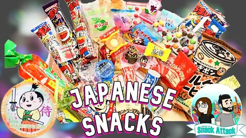 Tasting Japanese Snacks