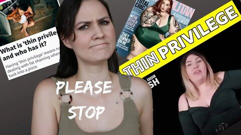 Skinny girl reacts to THIN PRIVILEGE (how is this a thing?)