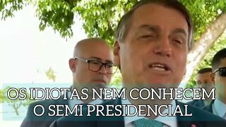 EXÉRCITO QUE NADA, SEMI PRESIDENCIALISMO DARÁ MAIS PODER AO PRESIDENTE, UM TIRO NO PÉ DA TOGA.