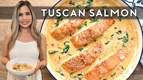 How to make delicious & tender Tuscan salmon