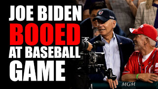 Biden BOOED at Baseball Game