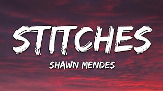 Shawn Mendes - Stitches (Lyrics)