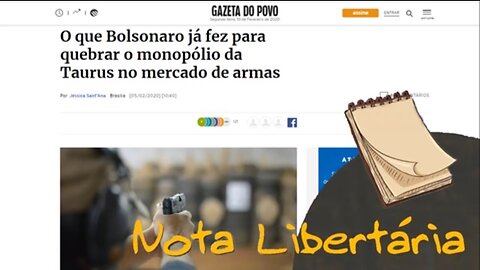 Parasita quer quebrar monopólio da Taurus | Nota Libertária - 14/02/20 | ANCAPSU