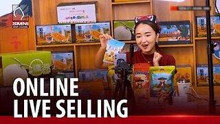 Online live selling, diskarte din ng ilang negosyante sa China | via Jade Calabroso