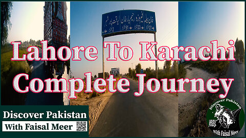 Season 3 Eps 17 Lahore To Karachi | Complete Journey |Watch In HD Urdu/Hindi #motovlogger #vlogger