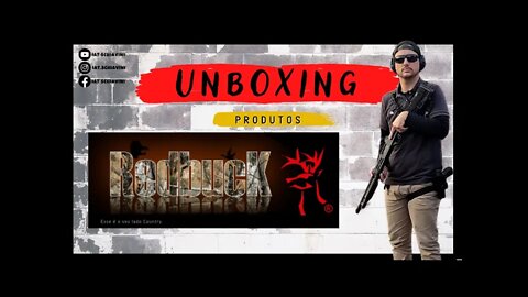 Unboxing produtos REDBUCK