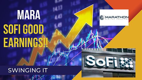 SOFI Great Earnings!! MARA STOCK!!! 1/29 pre market open update!!