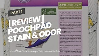 [REVIEW] PoochPad Stain & Odor Eliminator 32 oz, Oxy Powered Cleaner, Safe for Pets & Children,...