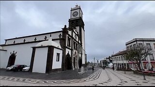 LIVE: Ponta Delgada Walk New Years Day, Sao Miguel Azores Portugal - 01.01.2024 #IRL