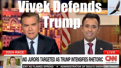 Vivek Ramaswamy Defends Trump on CNN Against Medically ill TDS Sufferer Jim Acosta