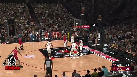 Chicago Bulls v Miami Heat Game 3 of East Finals - Nba Eras Gameplay