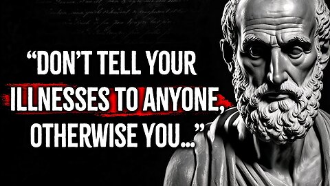 Hippocrates' Life Lessons you should know Before you Get Old | emnopk