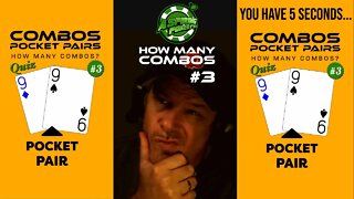 POKER COMBOS QUIZ #3