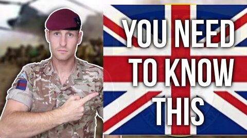 JOINING THE BRITISH ARMY - WHAT YOU NEED TO KNOW!