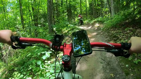 Singletrack Trail Ramblin in Marquette ( Framed Minnesota 2.2 )