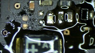 Macbook Pro quarter fan spin fixed by replacing current sensing resistors.