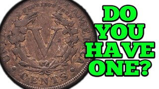 Old V Nickel Coins Worth Money - 1889 Liberty Head Nickel Value