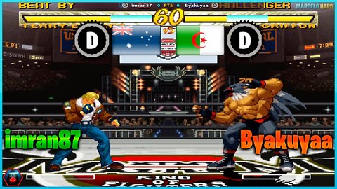 Garou: Mark of the Wolves (imran87 Vs. Byakuyaa) [Australia Vs. Algeria]