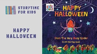 @Storytime for Kids | Happy Halloween by Eric Carle | Halloween