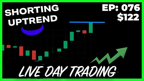 Day Trading On Webull (Live Capture) | Shorting Into Bullish Uptrend | EP 076