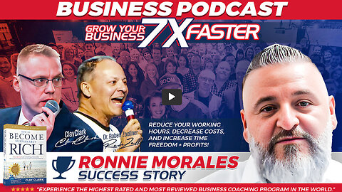 Business Podcasts | Learn Clay Clark's Proven 14 Steps to Achieving Massive Business Success!!! + Celebrating the Ronnie Morales (www.MoralesBrothers.net) 50% Growth & Success Story!!! (The Ronnie Morales Brothers Interview Part 1 & 2)