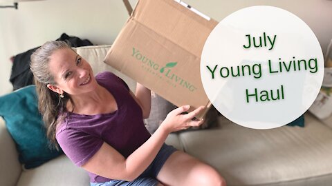 July 2021 Young Living Unboxing