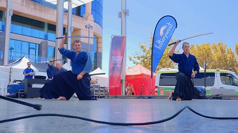 Kobudo Martial Arts Demo Japan Festival Perth Australia