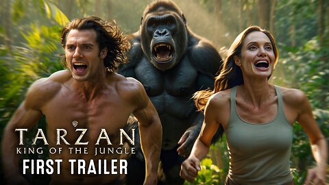 Tarzan (2025) First Trailer | Henry Cavill, Angelina Jolie (HD)