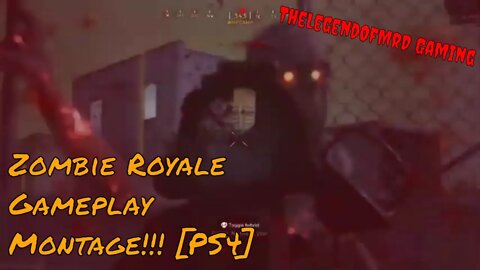 Zombie Royale Gameplay Montage... I kill zombies and stuff. [PS4]