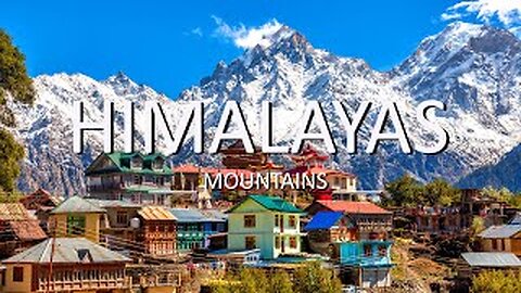 Himalayas (4K UHD) | Ten minutes of sound sleep music, healing music, meditation music