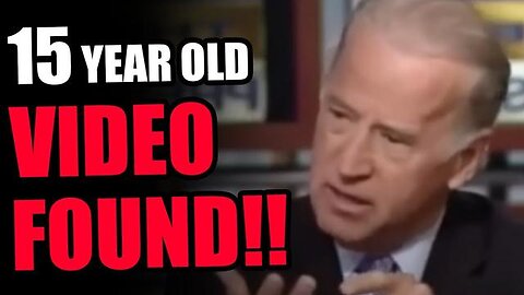 Old Footage of the Real Joe Biden Proves the New Fake One is a LIAR