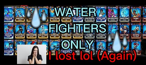 I lost Again 😐 Skullgirls Mobile Challenge: Water Fighters Only