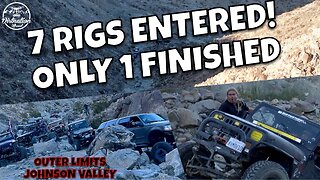 Multiple Rigs Broken Down! Outer Limits, Johnson Valley. PT. 1