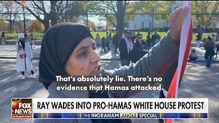 Fox News' Arroyo Talks to Idiot Pro-Hamas Protesters