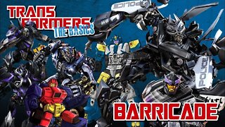 Transformers The Basics: Ep 113 - BARRICADE