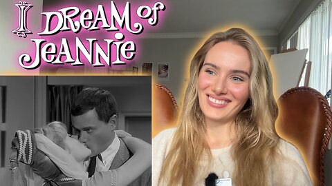 I Dream Of Jeannie Episode 1-The Lady In The Bottle!! Russian Girl First Time Watching!!!